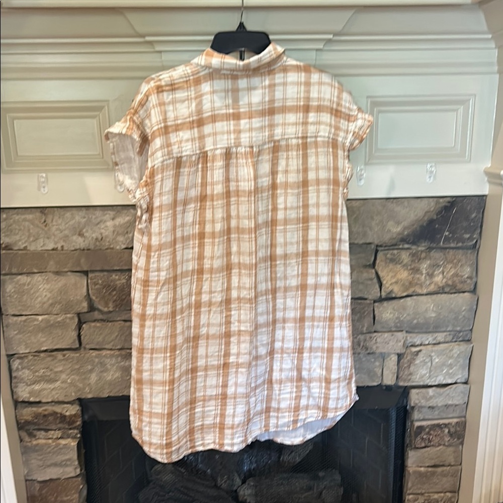 True Craft Plaid Button-Down Dress - Picture 3 of 3